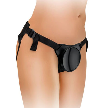 Kit starter strap-on con dildo King Cock Elite in silicone doppia densità